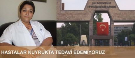 Hastalar kuyrukta tedavi edemiyoruz